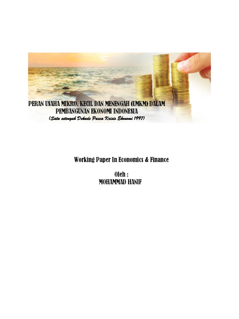 Usaha Mikro, Kecil dan Menengah (UMKM) di Indonesia