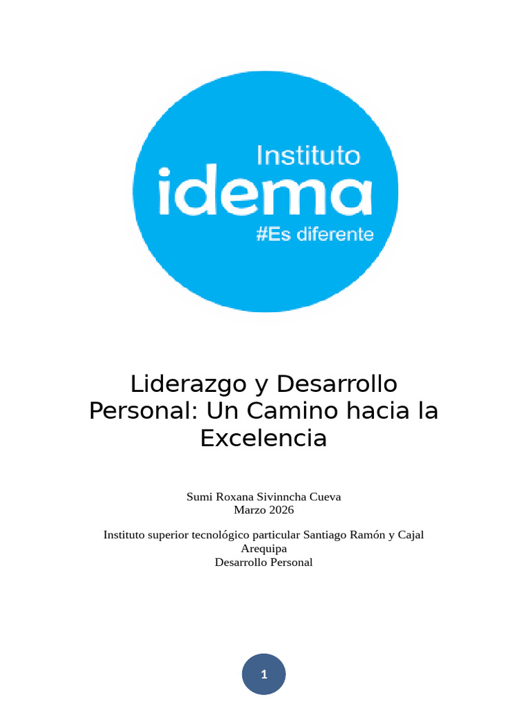 Liderazgo y Desarrollo Personal | PDF | Liderazgo | Motivación