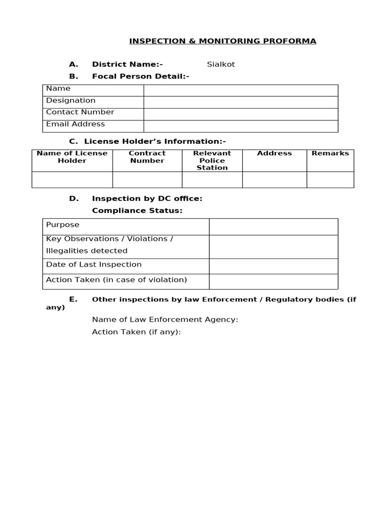 Inspection | PDF