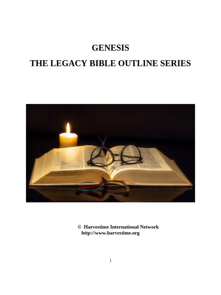 1 Genesis Outline | PDF