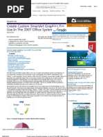 Download Create Custom SmartArt Graphics for Use in the 2007 Office System by Hector Oliver SN102336736 doc pdf