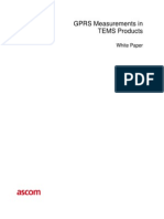 Gprs Measurements in TEMS