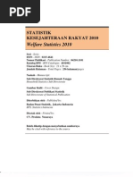 Download Statistik Kesejahteraan Rakyat 2010 by Anindita Dyah Sekarpuri SN102338890 doc pdf