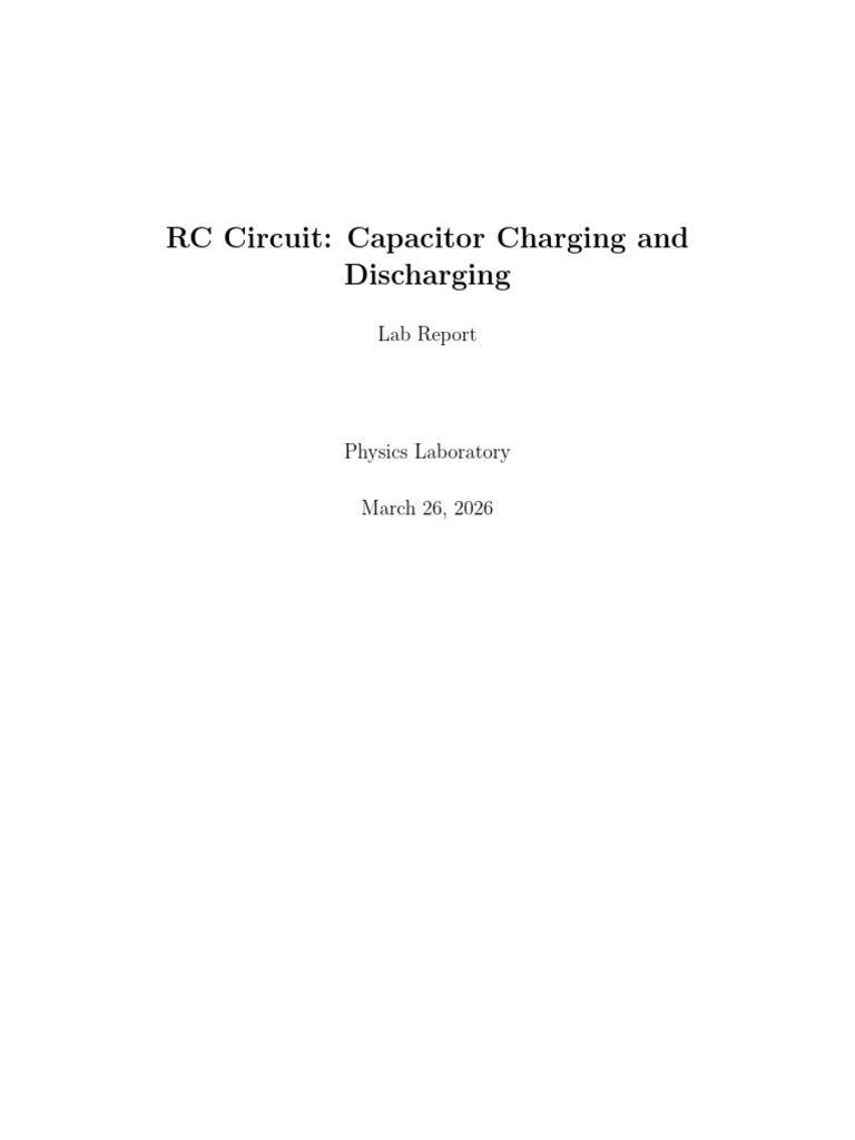 cap lab_report | PDF