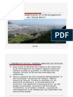 Agence Urbaine - Projet Oued Martil - 2011