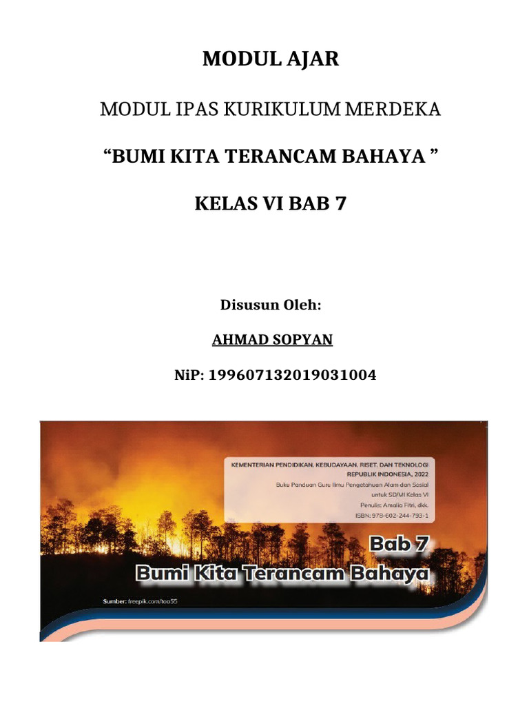 Modul Ajar Bab 7 Ahmad Sopyan | PDF