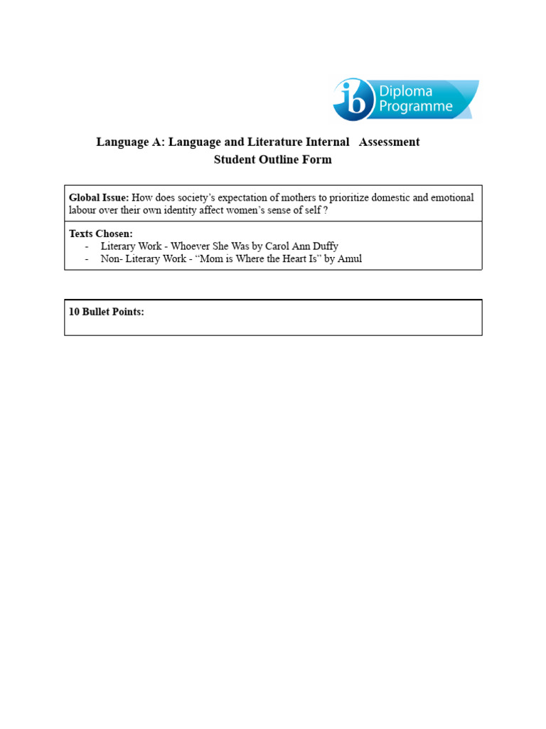 _Bullet Points Format | PDF