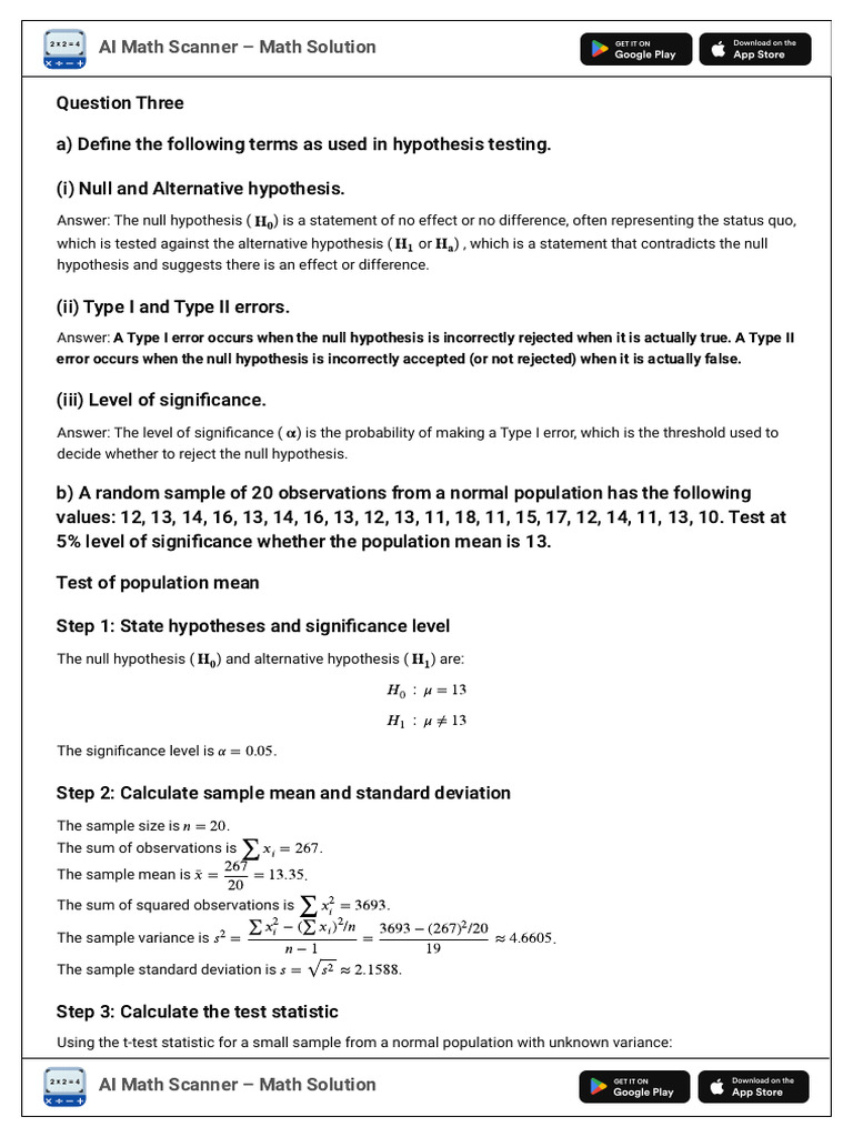 AI Math Scanner 89889 | PDF
