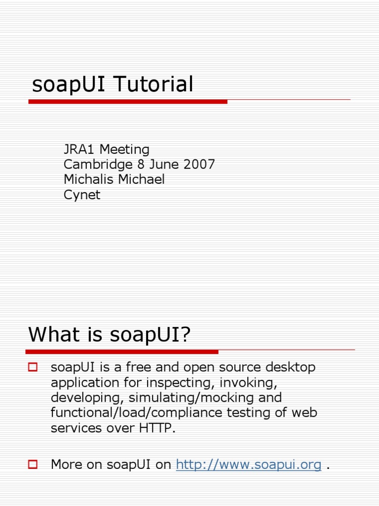 SoapUITutorial New | PDF | Java (Programming Language) | Scripting Language
