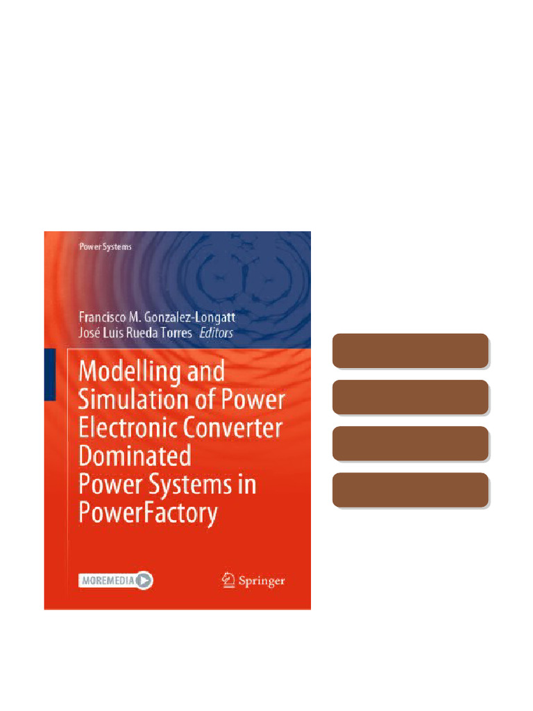 Modelling and Simulation of Power Electronic Converter Dominated Power ...