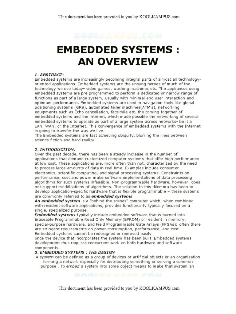 KOOLKAMPUS Data Encoding Document | PDF | Embedded System | Field ...