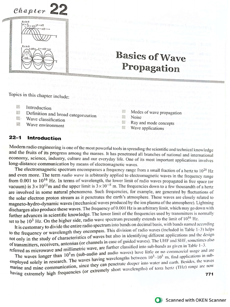 types of Wave propagation | PDF