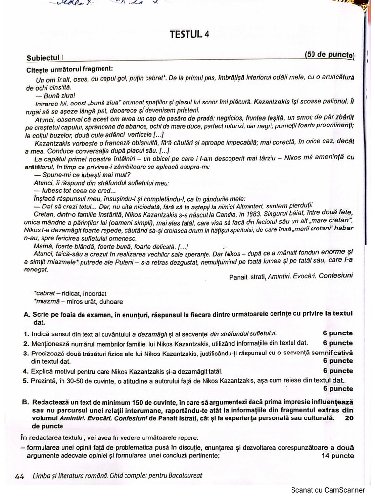 testul 4 | PDF
