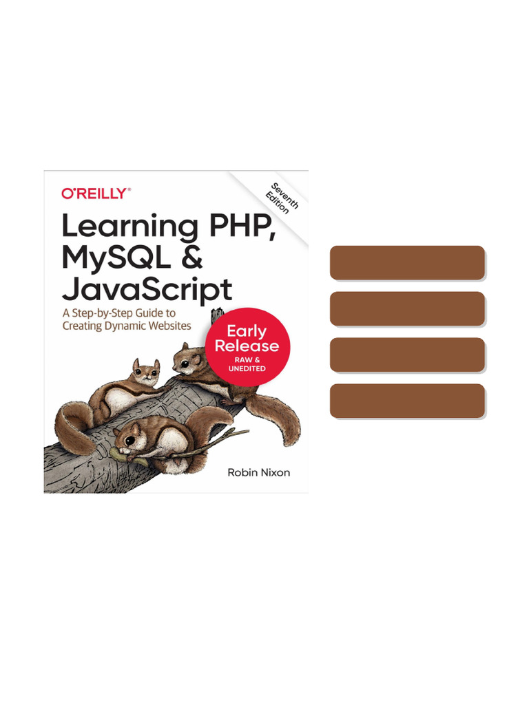 Learning PHP, MySQL JavaScript, 7th Edition Robin Nixon exclusive ...