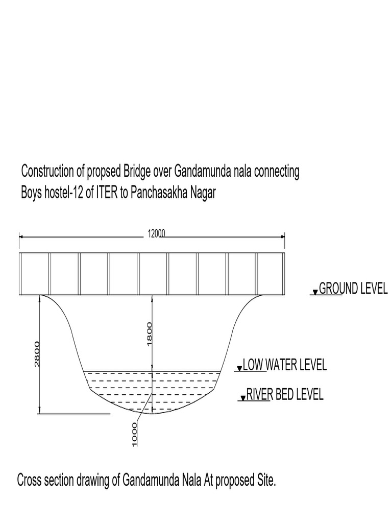 BRIDGE(Cross Sectional Dwg) Model | PDF
