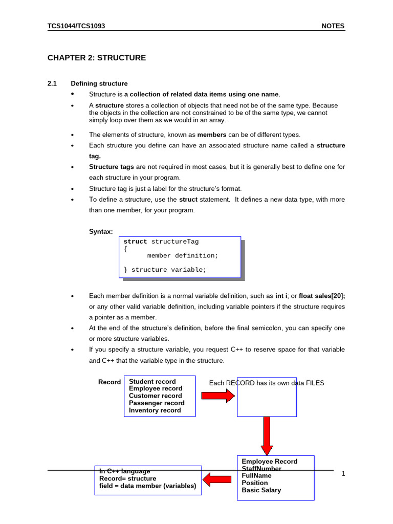 Chapter 2 - Structure | PDF