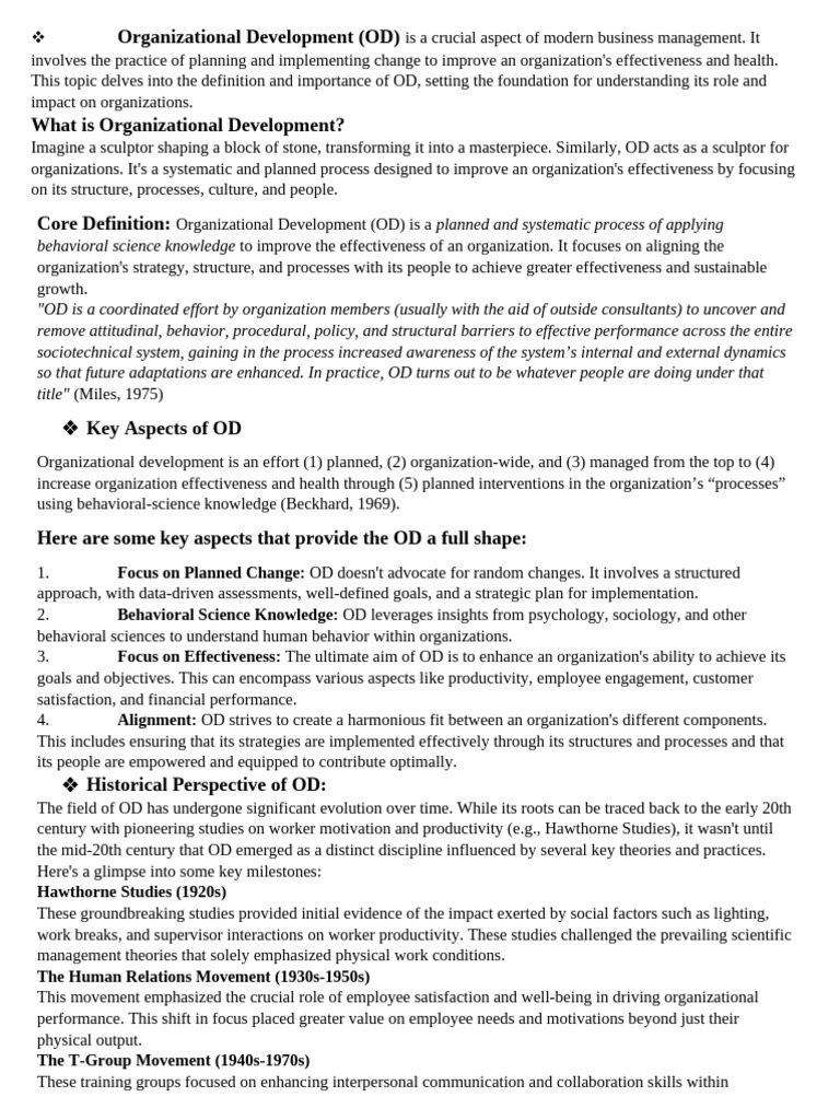 OD Diploma Core | PDF