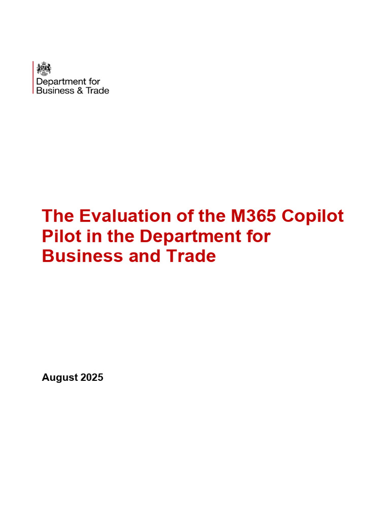 Dbt Microsoft 365 Copilot Evaluation | PDF | Artificial Intelligence ...