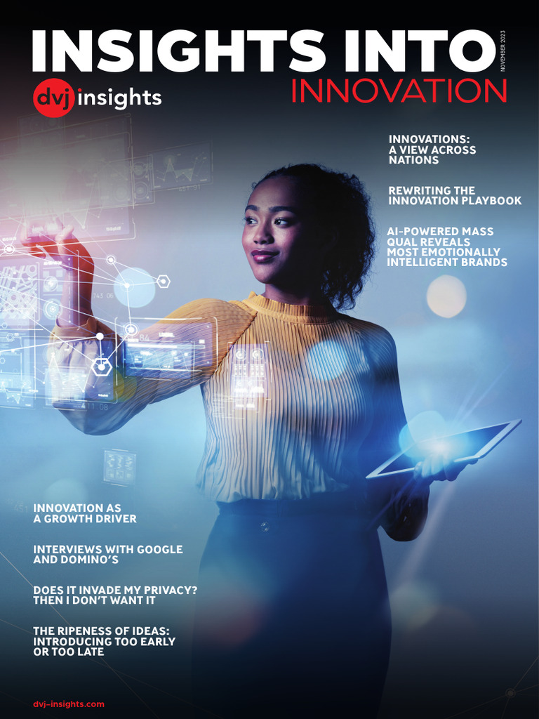 Magazine Insights Into Innovation | PDF | Artificial Intelligence ...