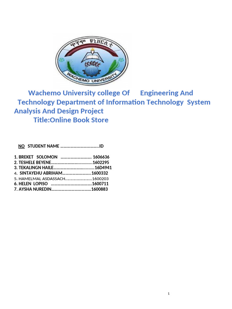 ONLINE BOOK STORE PROJECT | PDF | Use Case | Online Shopping