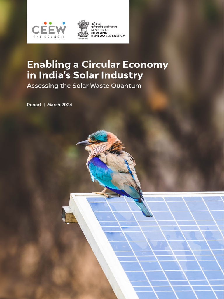 2024 (March)_How Can India Enable Circular Economy With Solar Waste ...