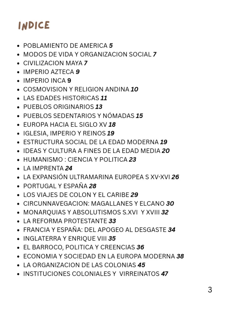 Historia 2do año | PDF | Imperio Inca | Edades medias