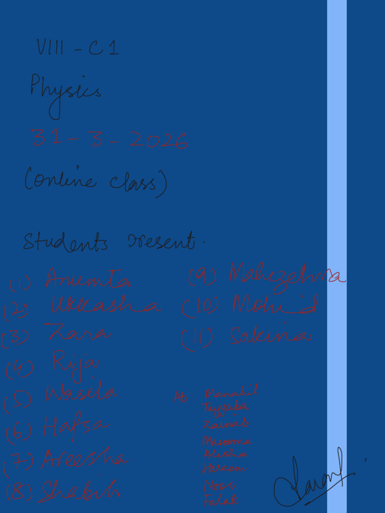 Physics Online 8C1 (31-3-2026)_072824 | PDF