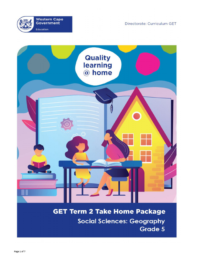 Grade 5 Social Sciences Geography Take Home Pack Term 2 | PDF | Africa ...