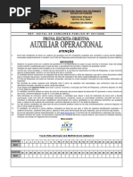 Prova de Concurso Ensino Tecnico