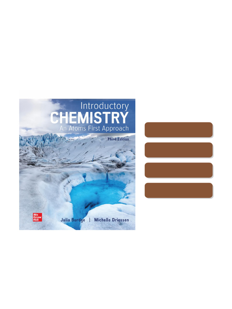 Introductory Chemistry An Atoms First Approach 3rd Edition Julia Burdge ...