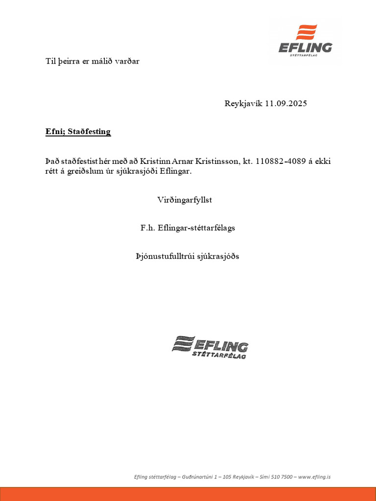 Kristinn | PDF