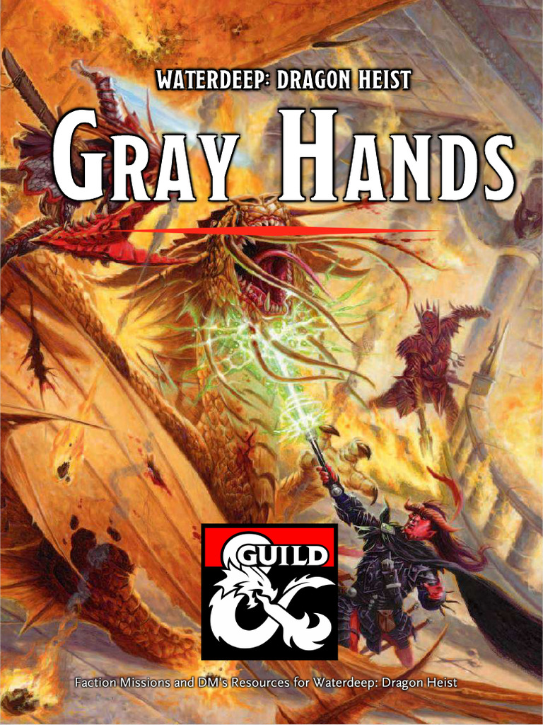 Gray Hands - DM's Resources and Sidequests for Waterdeep - Dragon Heist ...