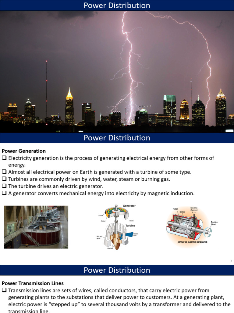 PPT21 Power Distribution | PDF | Electric Power Distribution | Electric ...