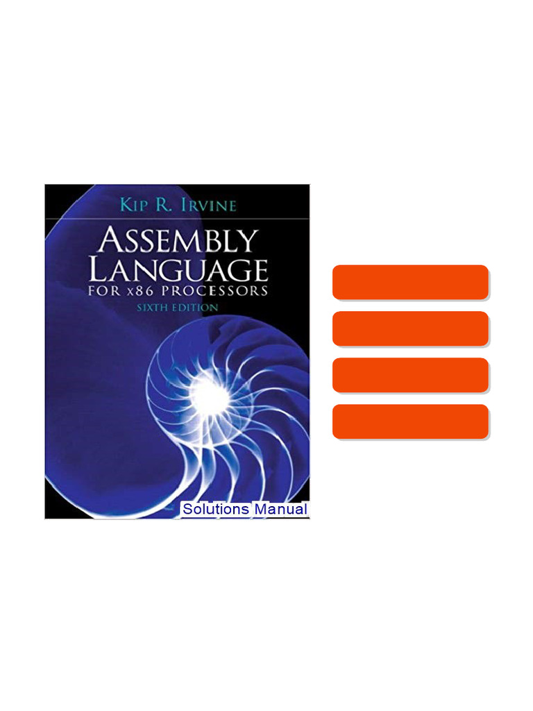 Assembly Language For X86 Processors 6th Edition Irvine Solutions ...