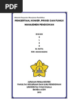 Download Pengantar Manajemen Pendidikan by Hatta Ata Coy SN102368179 doc pdf