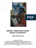 Edir Macedo - Orixás, Caboclos e Guias