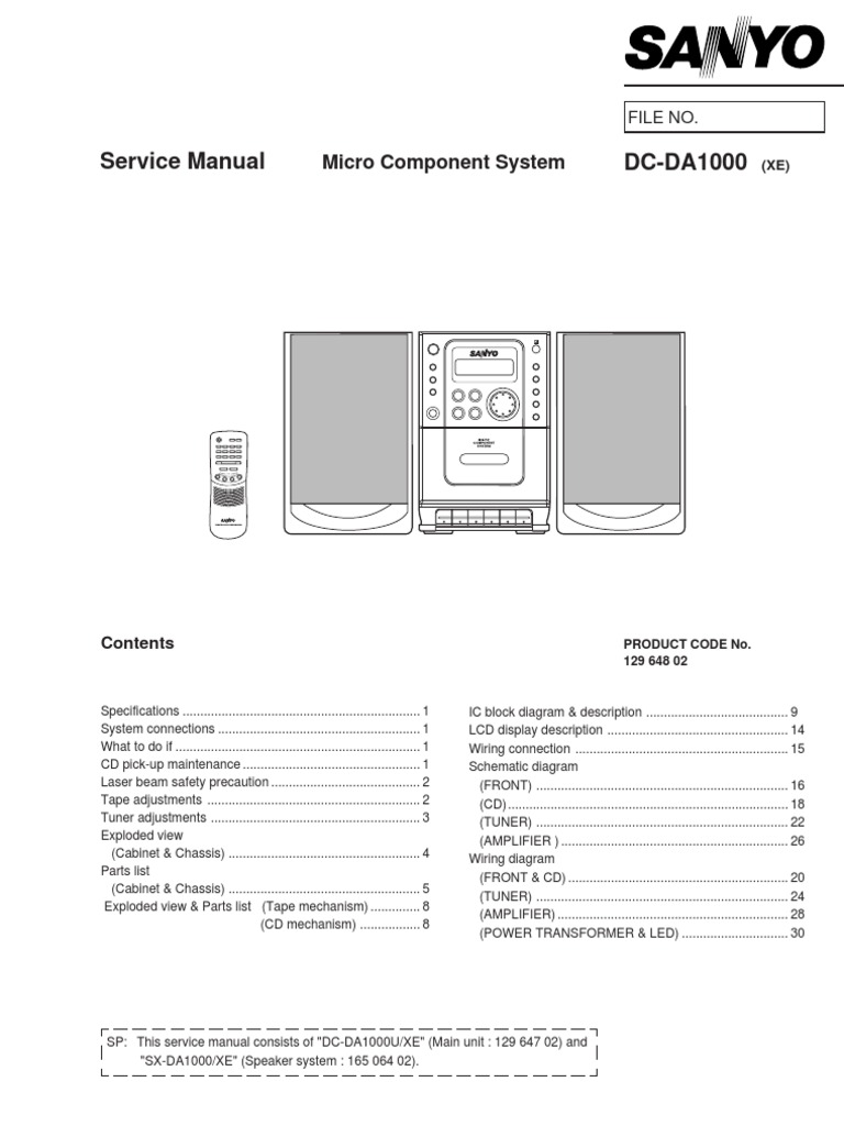 DC Da1000 | PDF | Analog To Digital Converter | Compact Cassette