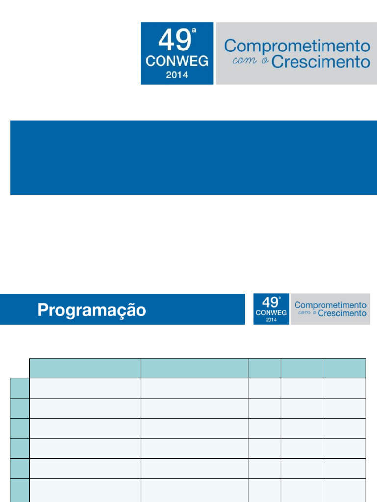 49º CONWEG - Treinamento Dos Representantes Motores | PDF | Motores ...