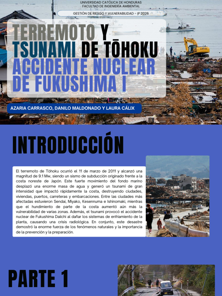 terremoto y tsunami de Tōhoku | PDF | Tsunami | Temblores