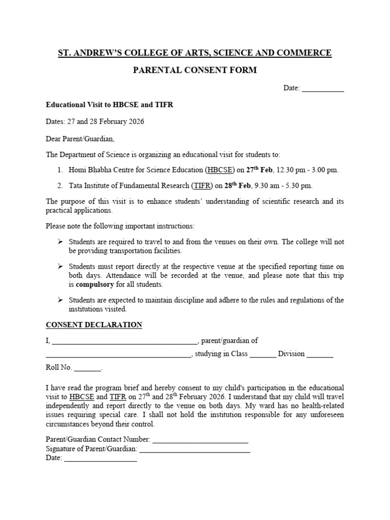 Consent Form | PDF
