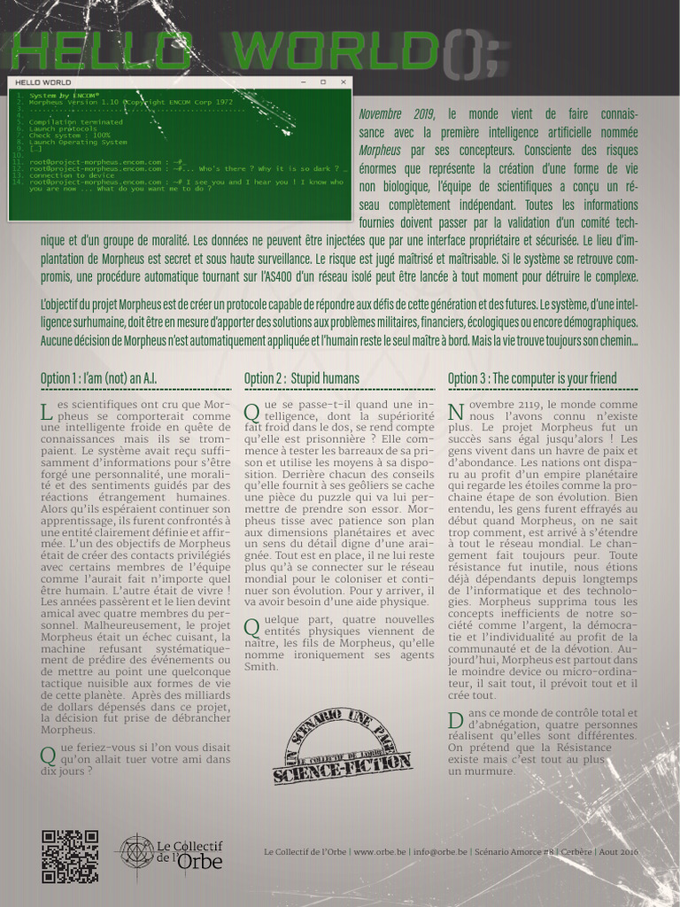 Lecollectifdelorbe Sup008 Helloworld | PDF