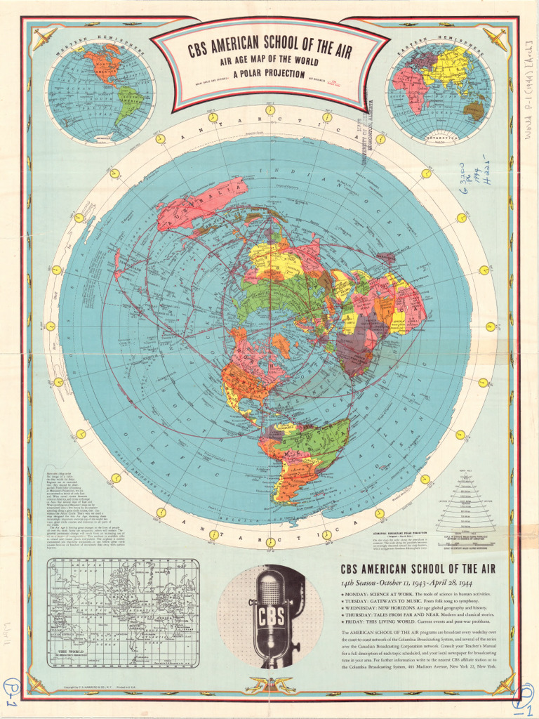 CBS School MAP of the World WCWdb_7824 | PDF
