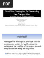 Five Killer Strategies For Trouncing The Competition