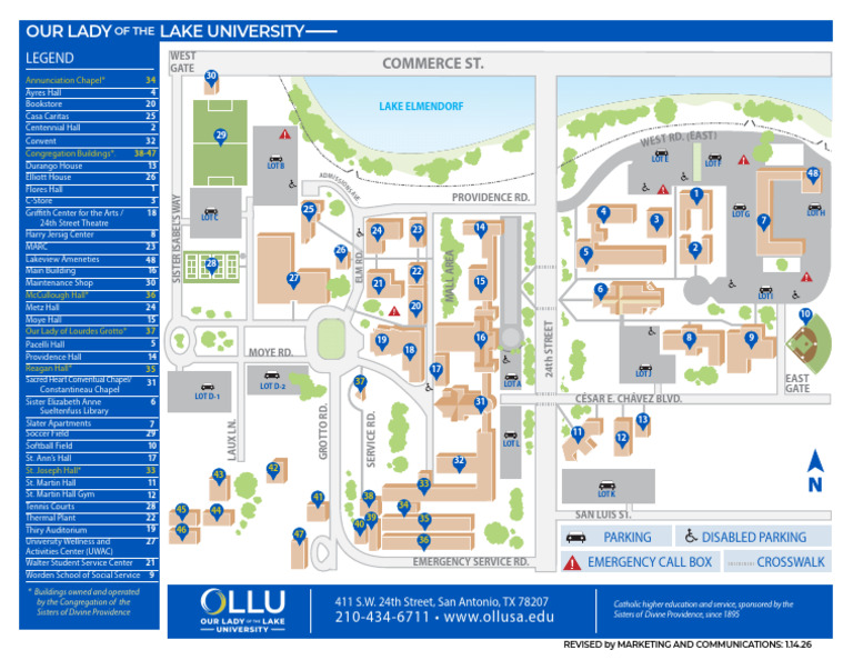 Ollu Campus Map Prom 2026 | PDF