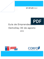 Participantes Del Demo Day de Start-Up Chile