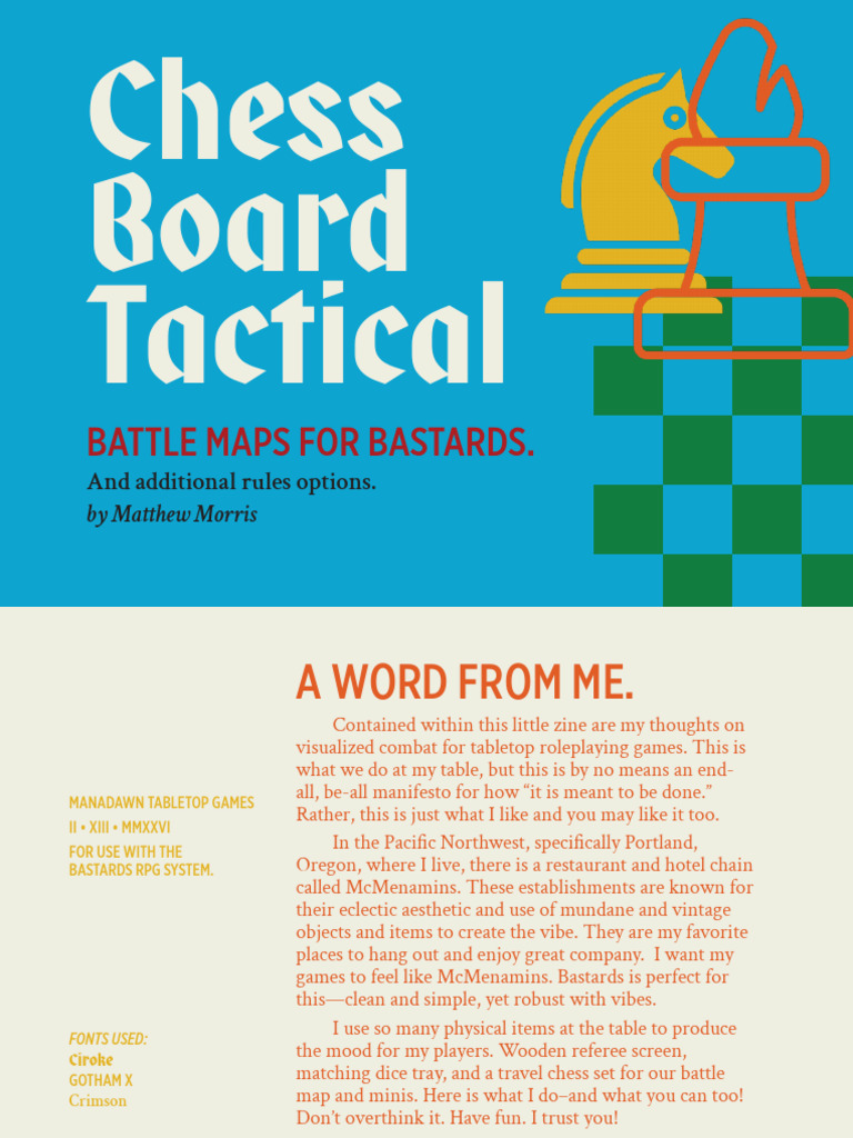 Chess Board Tactical [PAGES] | PDF