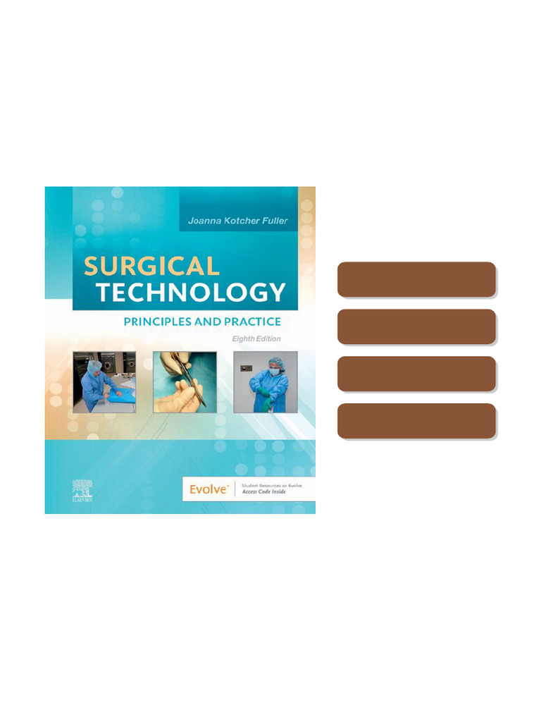 Surgical Technology Principles and Practice 8e 8th Edition Joanna ...