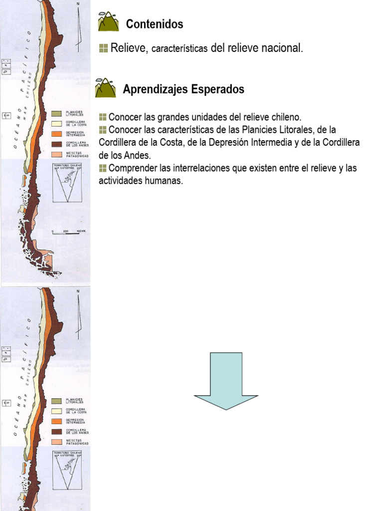 Unidades de Relieve y Zonas Naturales de Chile | PDF