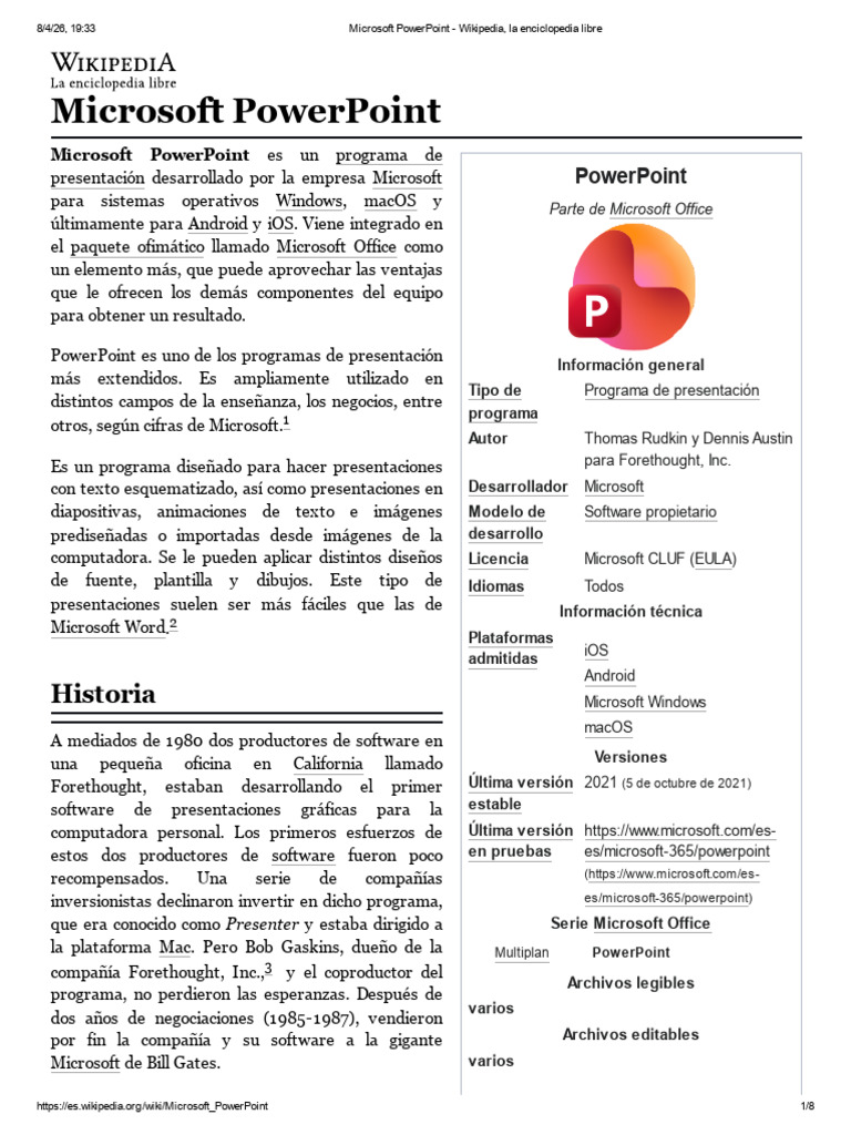 Microsoft PowerPoint | PDF