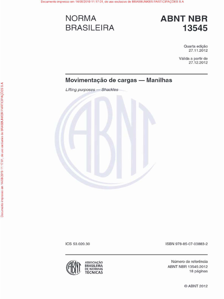 Nbr 13545 | PDF